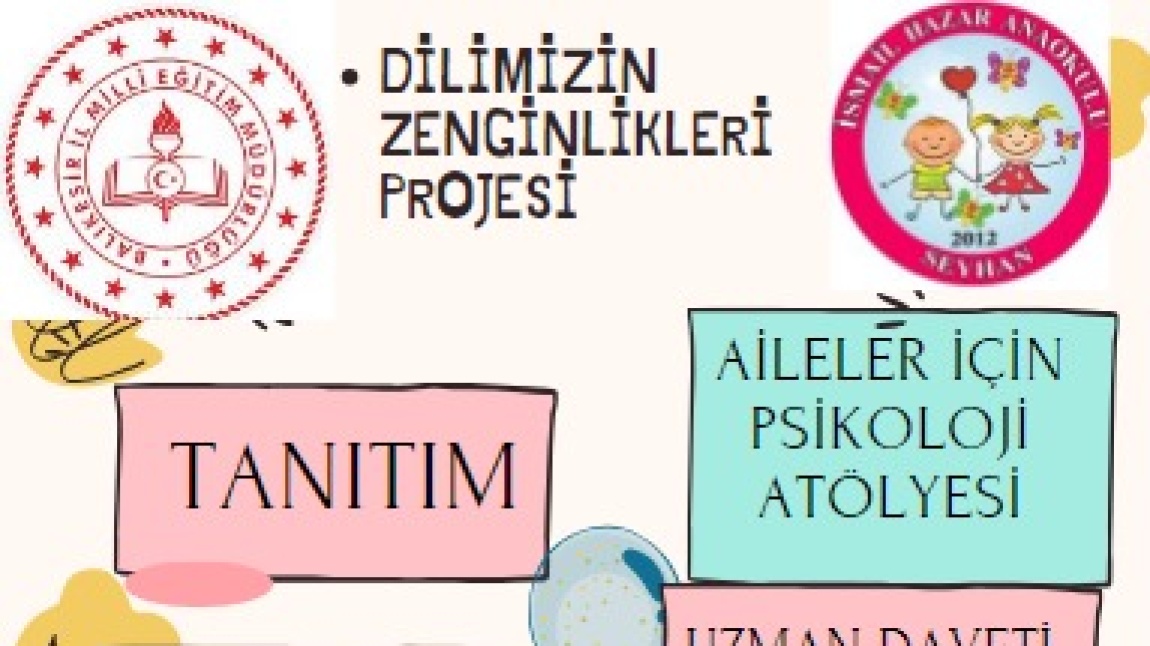 Dilimizin Zenginlikleri Projesi Çalışmaları Başladı